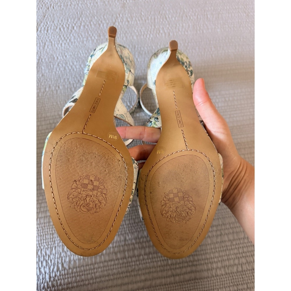 Vince Camuto Comfortable And Stylish Floral Payto Elegant Sandals‎ Size 9.5 - Picture 2 of 11